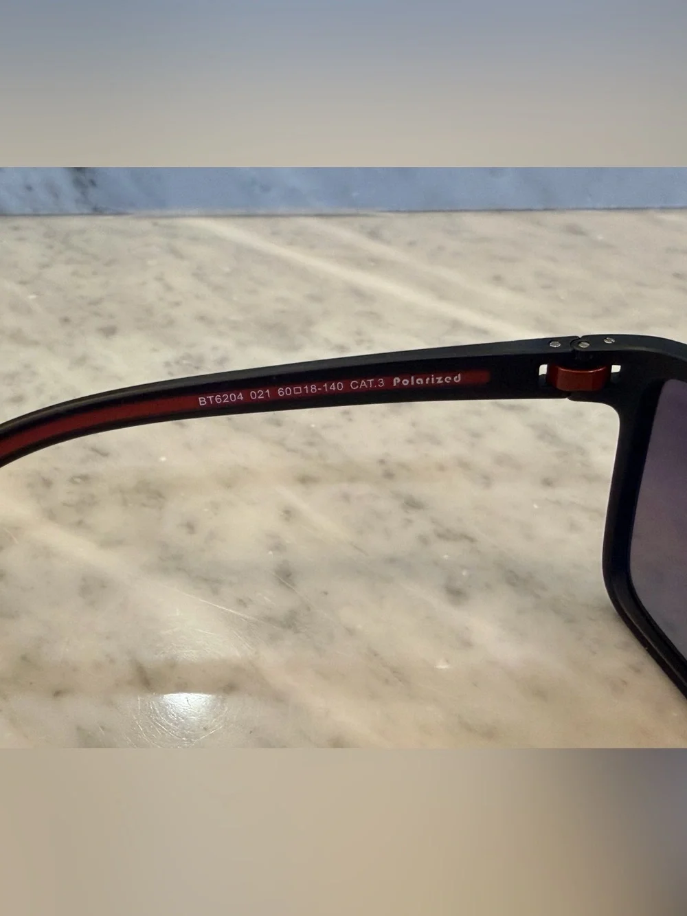 Men's Black Zenottic Polarized Sunglasses